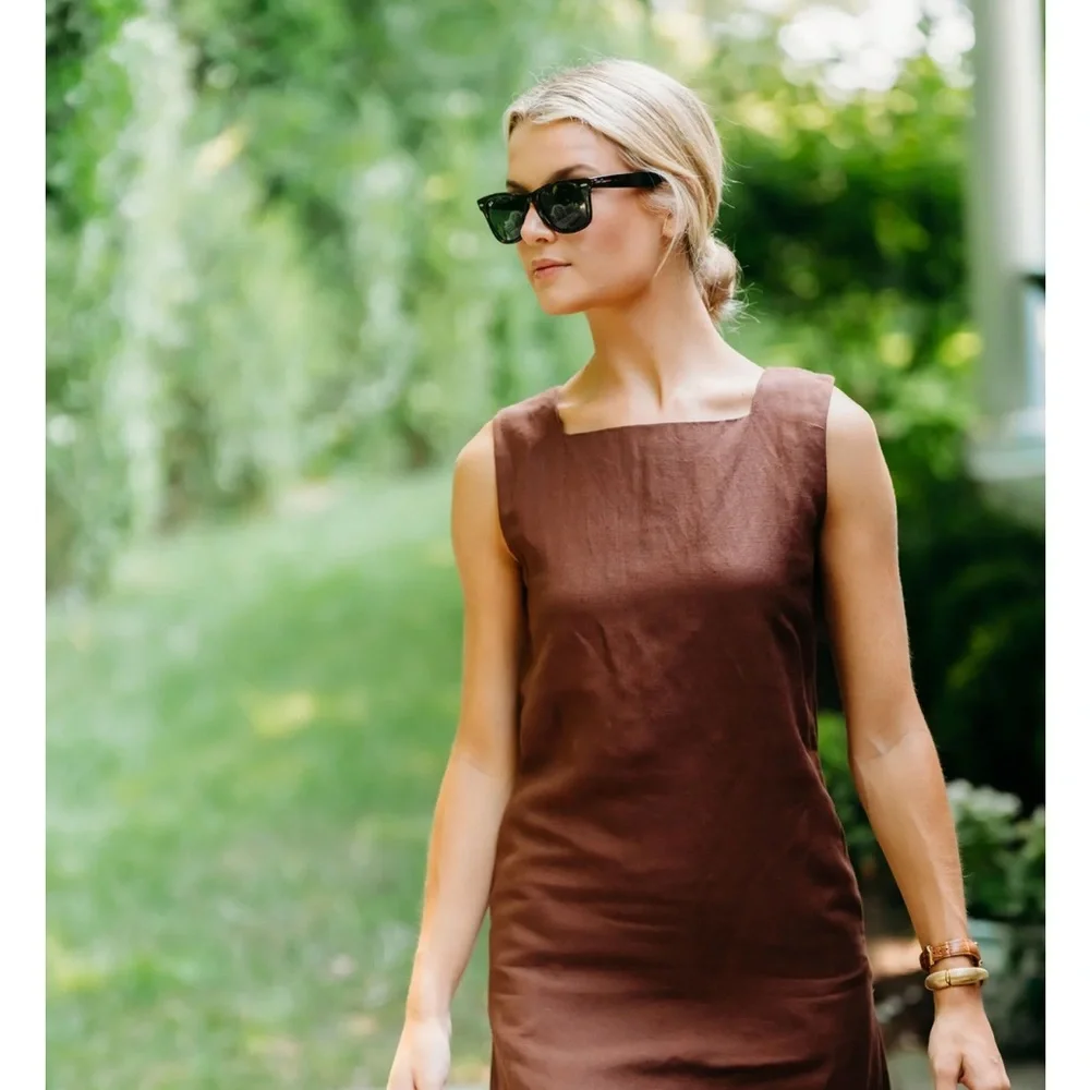 NWT $267 Julia Amory Serena Dress in Coco Size XSmall - Picture 2 of 11